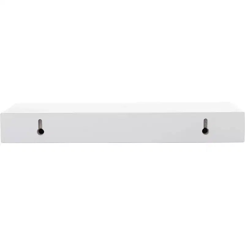 Étagère murale flottante blanche, simple, 30 cm