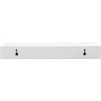 Étagère murale flottante blanche, simple, 30 cm