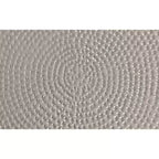 Table basse ronde en fer Ombre argenté, 1 pièce