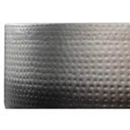 Table basse ronde en fer Ombre argenté, 1 pièce