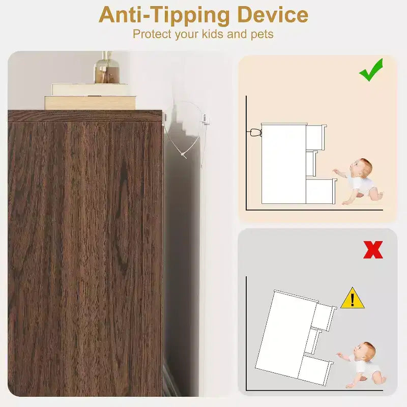 Bois naturel, commode à 3 tiroirs, usage unique