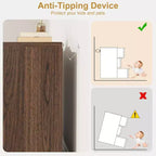 Bois naturel, commode à 3 tiroirs, usage unique