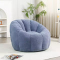 YOSIMFUR Bean Bag Chair, Bean Bag Sofa Chair with Armrests Stuffed High-Density Foam, Lazy Sofa Comfy Chairs BeanBag Chair for Adults in Living Room