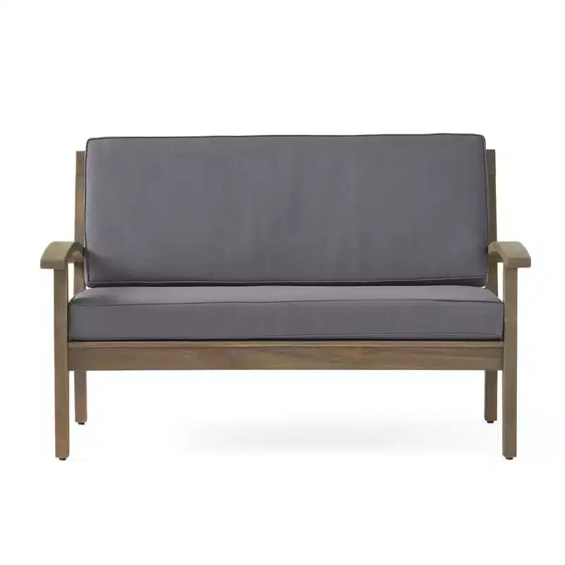 Causeuse 2 places et table basse