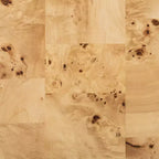 Commode 3 tiroirs Naturel/Noyer/Noyer foncé/Blanc délavé et doré