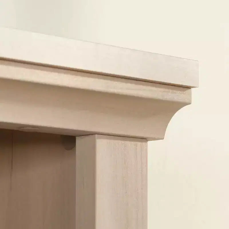Étagère verticale à 5 tablettes, chêne Glacier / chêne Laurel / érable Pacifique, assemblage par une personne