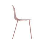 Chaise de salle à manger en polypropylène vert aloe/bleu baie/rose poudré, 1 place
