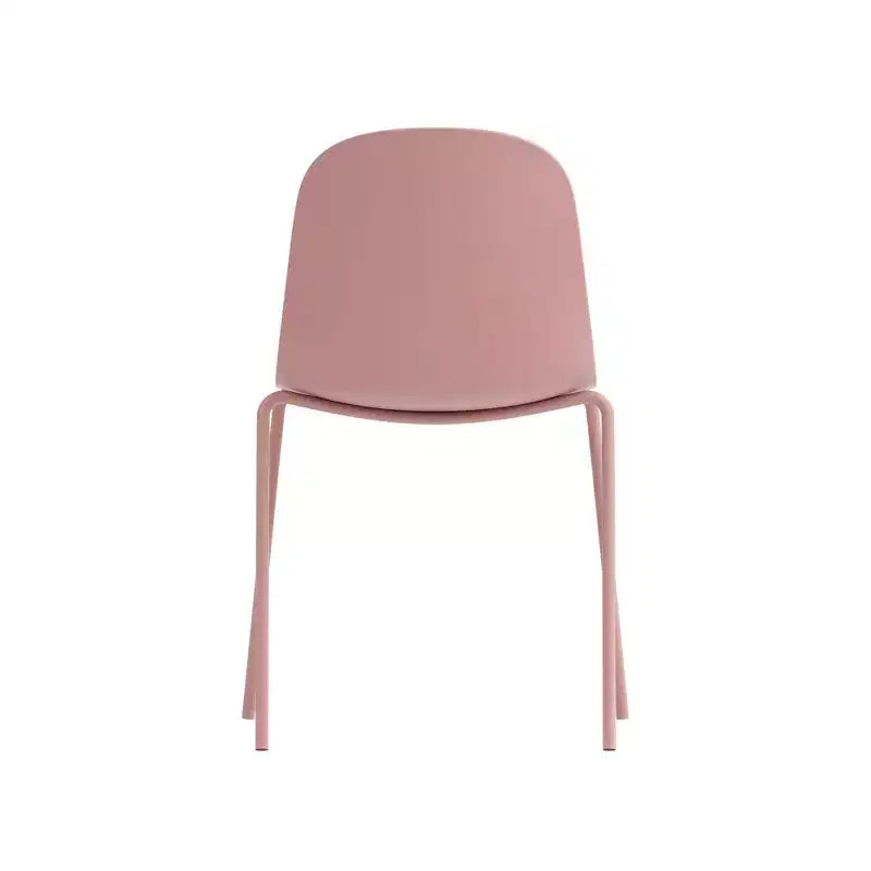 Chaise de salle à manger en polypropylène vert aloe/bleu baie/rose poudré, 1 place