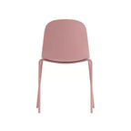 Chaise de salle à manger en polypropylène vert aloe/bleu baie/rose poudré, 1 place