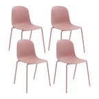 Chaise de salle à manger en polypropylène vert aloe/bleu baie/rose poudré, 1 place