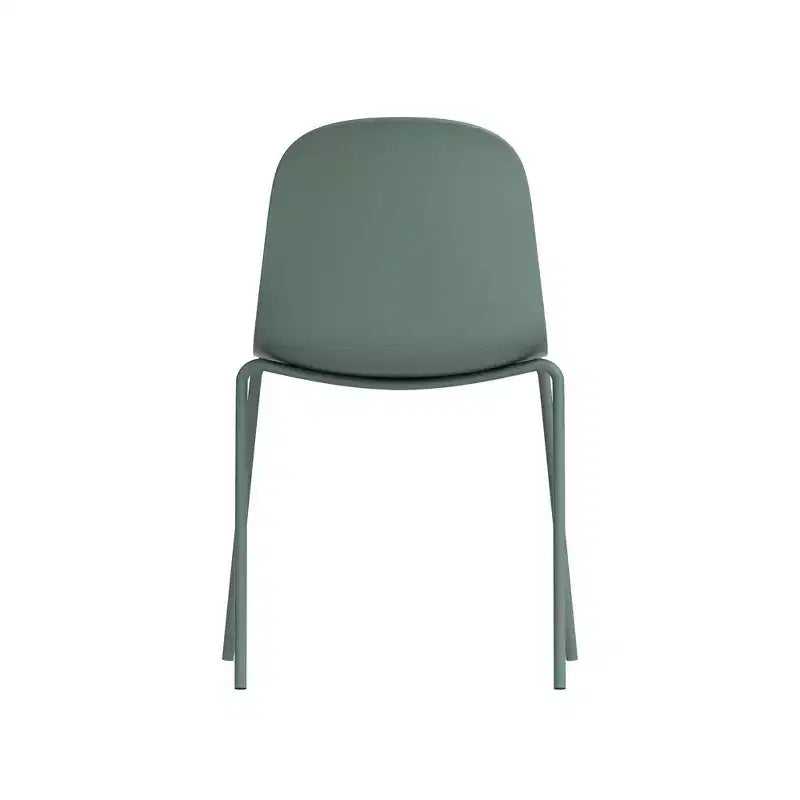 Chaise de salle à manger en polypropylène vert aloe/bleu baie/rose poudré, 1 place