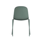 Chaise de salle à manger en polypropylène vert aloe/bleu baie/rose poudré, 1 place